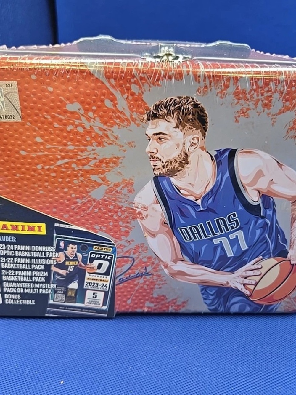 2024 Panini NBA Basketball Luka Doncic Player Lunch Box Tin! Brand New Sealed